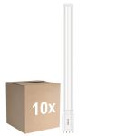 Lot 10x Philips Corepro PL-L LED 24W 3400lm - 865 Lumière Du Jour | 4-Pins - Équivalent 55W