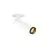 SLV Grip! Acier Spot Blanc 21W 2010lm - 930 Blanc Chaud | Meilleur Rendu Des Couleurs - Dimmable