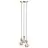 Nordlux Paco Pendelarmatuur Metaal 3-Spot Messing | Geschikt voor 3x E27