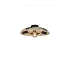Good&Mojo Plafondlamp Andros Zwart/Natural | Geschikt voor 1x E27 